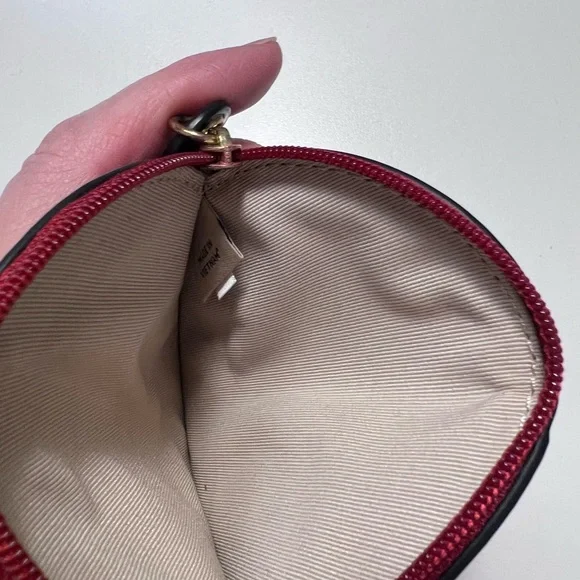 Y2K Rare Coach Ladybug Coin Purse - Red and Black F83330 - Picture 3 of 4